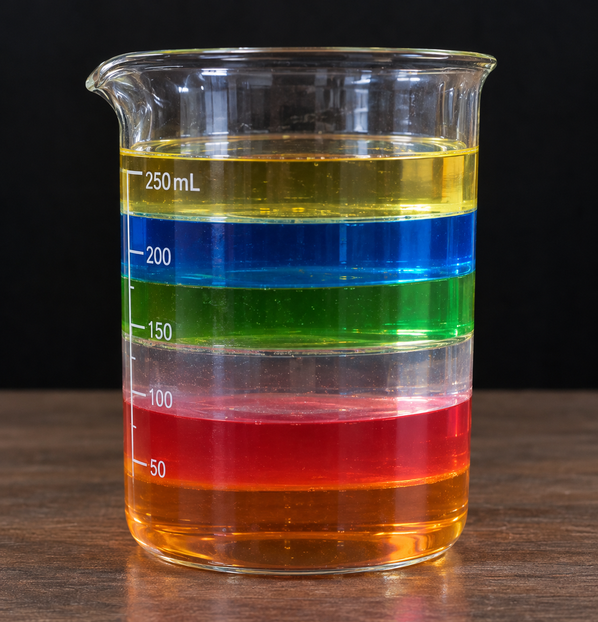 Cocktail arc-en-ciel